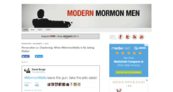 Desktop Screenshot of modernmormonmen.com