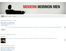 Tablet Screenshot of modernmormonmen.com